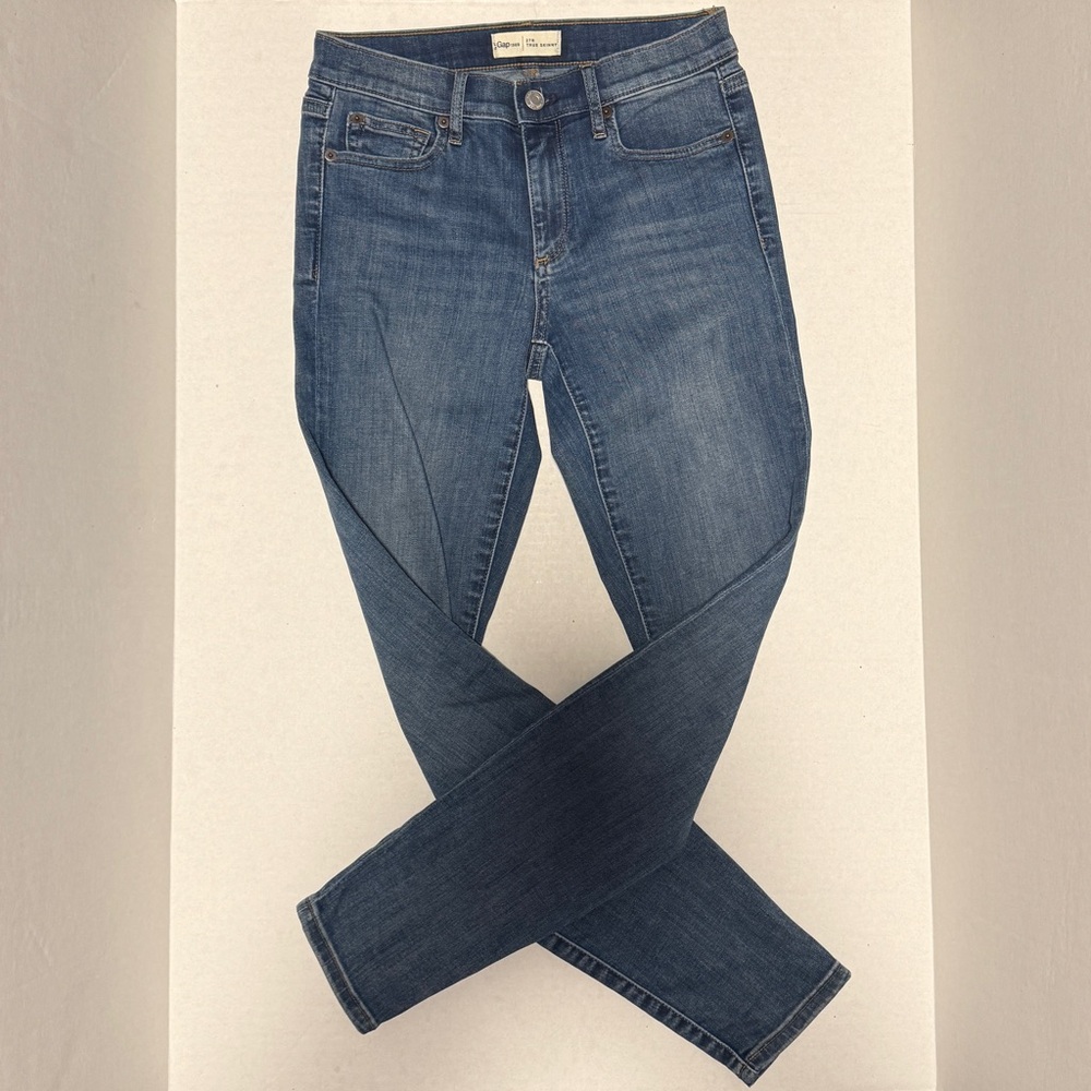 GAP True Skinny Jeans Stretch Size 27R